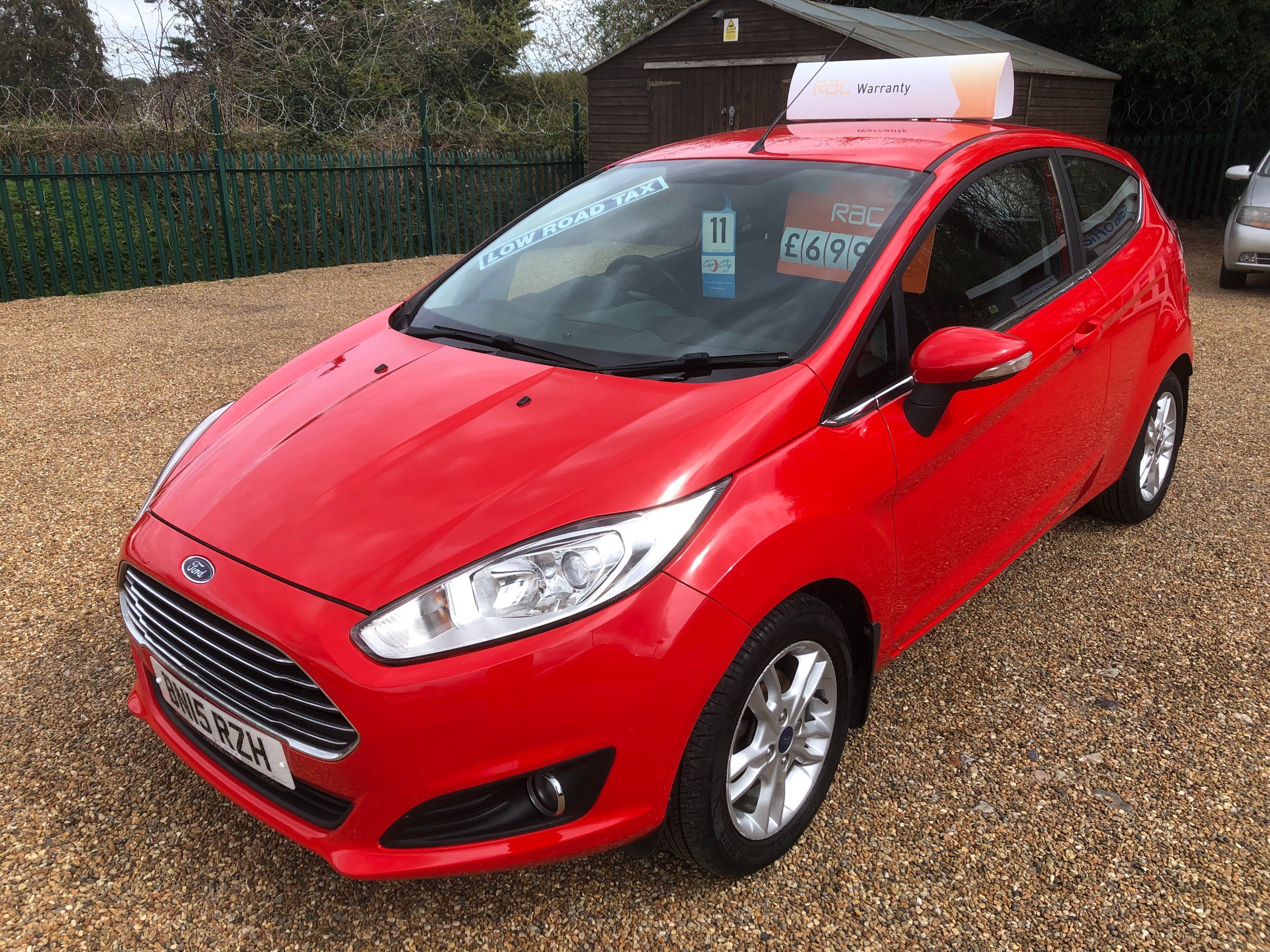 Sold 2015 Ford Fiesta 1.25 Zetec Hatchback 3dr Petrol Manual Euro 6 (82 ...